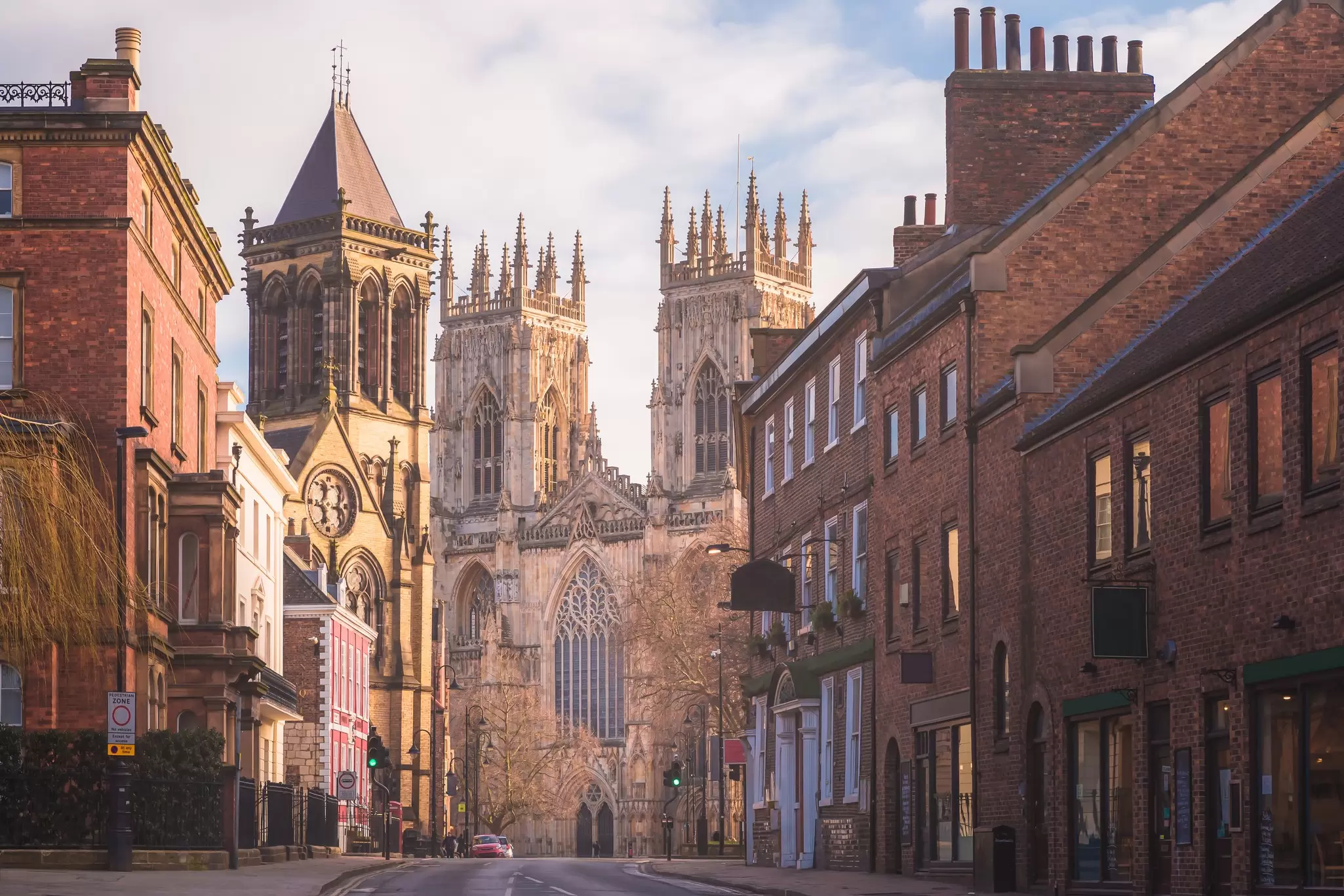 York Minster Cathedral in the early light. Stephen Bridger/Shutterstock