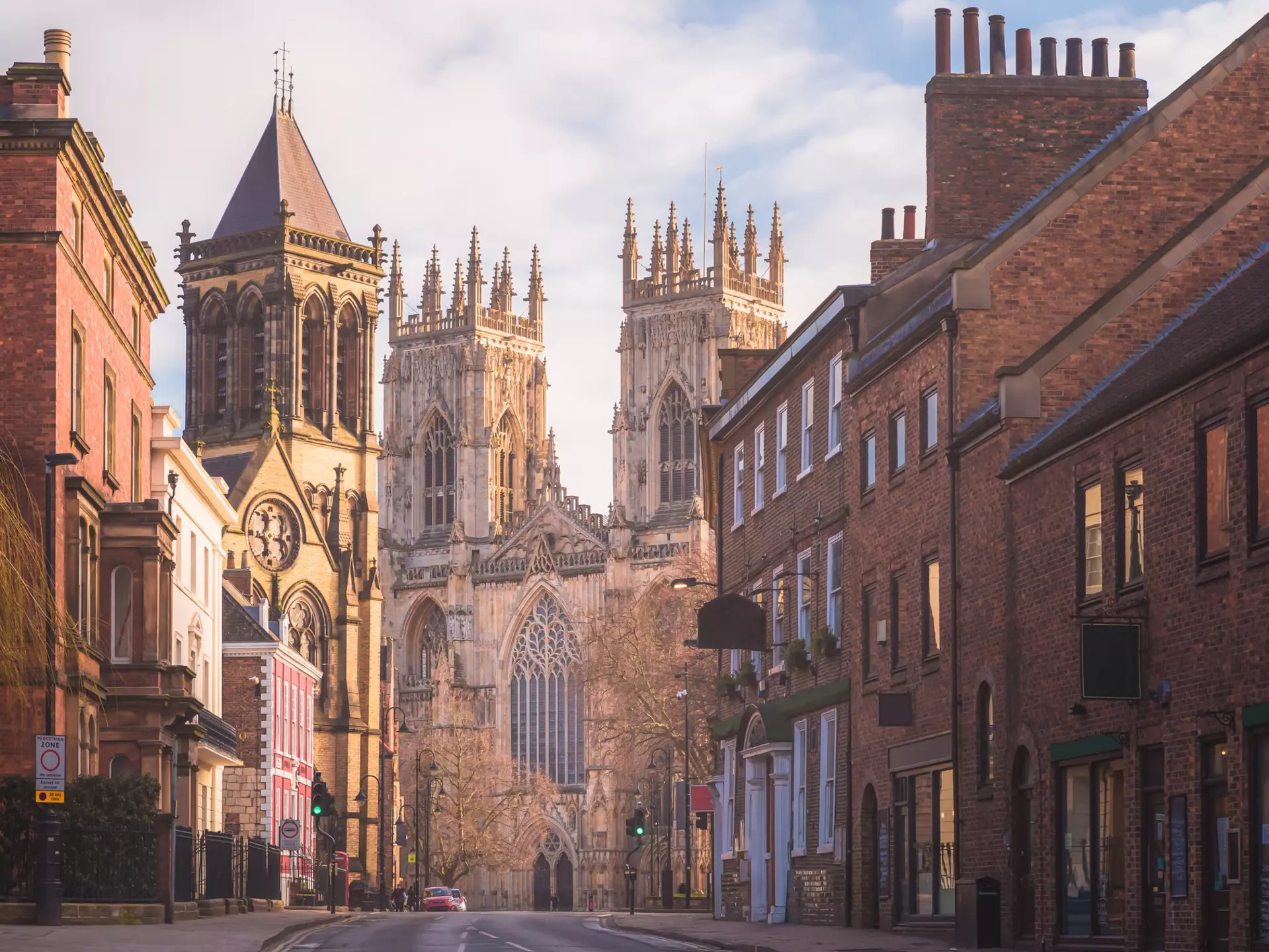 York Minster Cathedral in the early light. Stephen Bridger/Shutterstock
