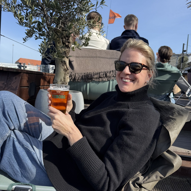 Beer at Kayak Bar