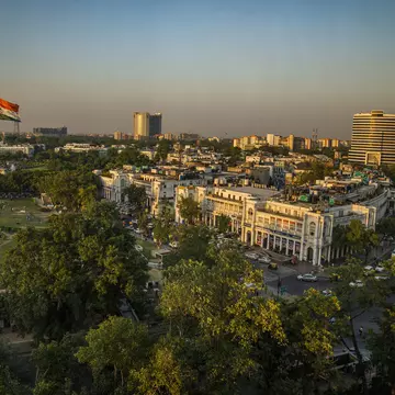 Connaught Place in Delhi. Pradeep Gaur/Getty Images