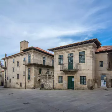 Facade of the Museo de Pontevedra in Spain.