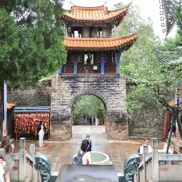 Kunming, China - May 15, 2024: Golden Temple (Jindian) Taoist Temple, a renowned landmark in Jindian National Park, Kunming, Yunnan Province, South China. Also known as the 'Temple of Bronze Tile', License Type: media, Download Time: 2026-09-02T18:45:05.000Z, User: LP_NZhan, Editorial: true, purchase_order: 65050 - Digital Destinations and Articles, job: App Content, client: Lonely Planet App, other: Nadine Zhan 