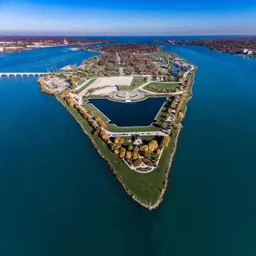 Belle Isle State Park, Detroit, Michigan, America, USA