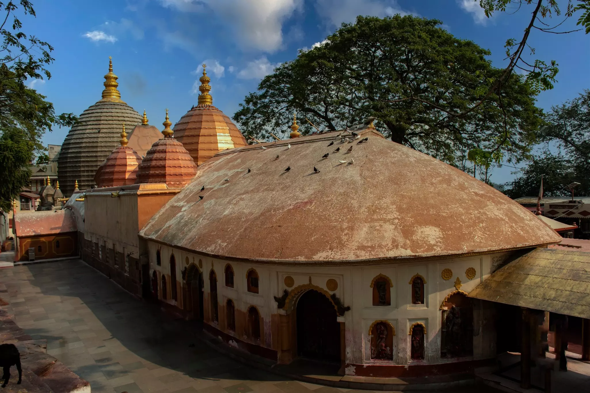 The historic Kamakhya Temple in Guwahati in Assam, India.