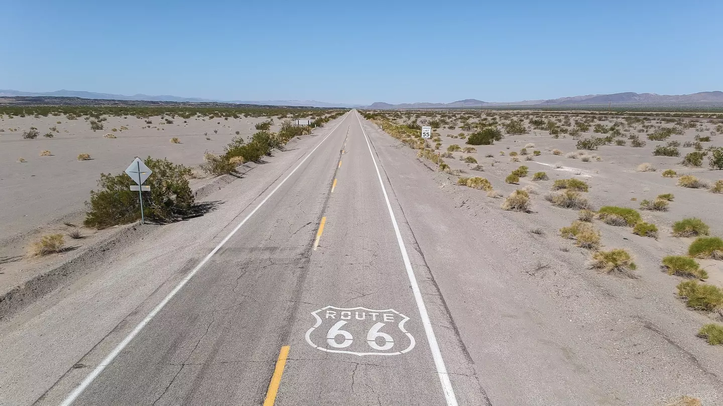 Route 66 is the quintessential American road trip. WildSnap/Shutterstock
