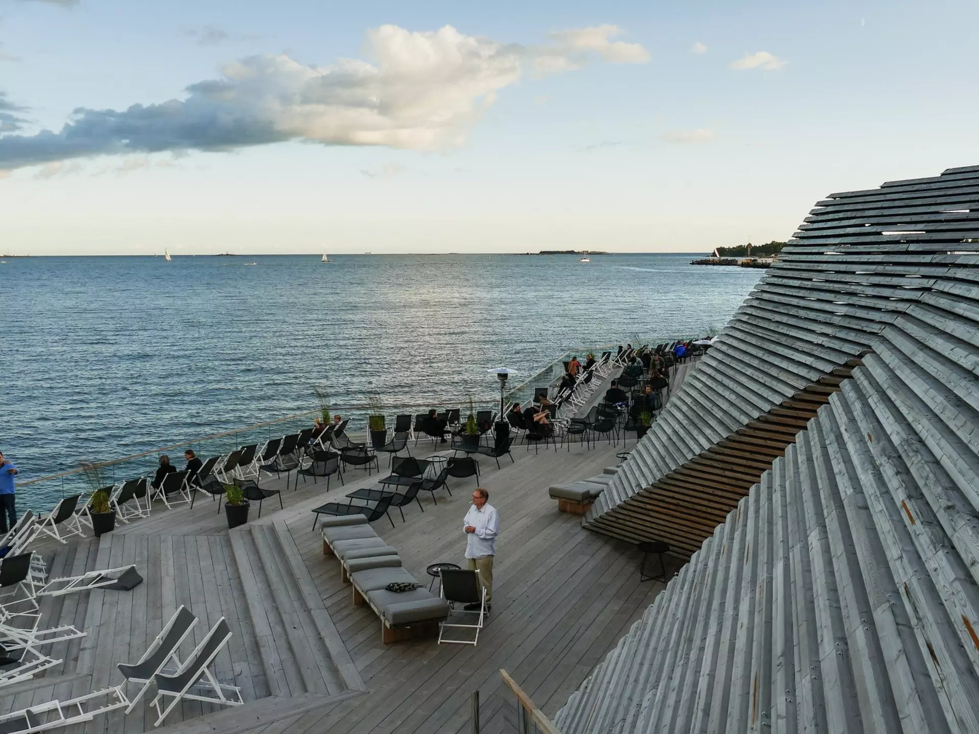 Löyly Design Sauna in Helsinki, Finland. Alexanderstock23/Shutterstock