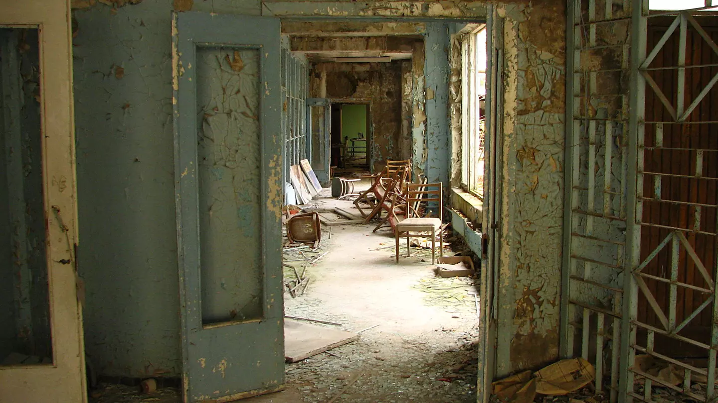 The Chernobyl nuclear explosion of 1986 in Ukraine leaves behind these reminders of lives destroyed ©Alex Skelly/Getty Images