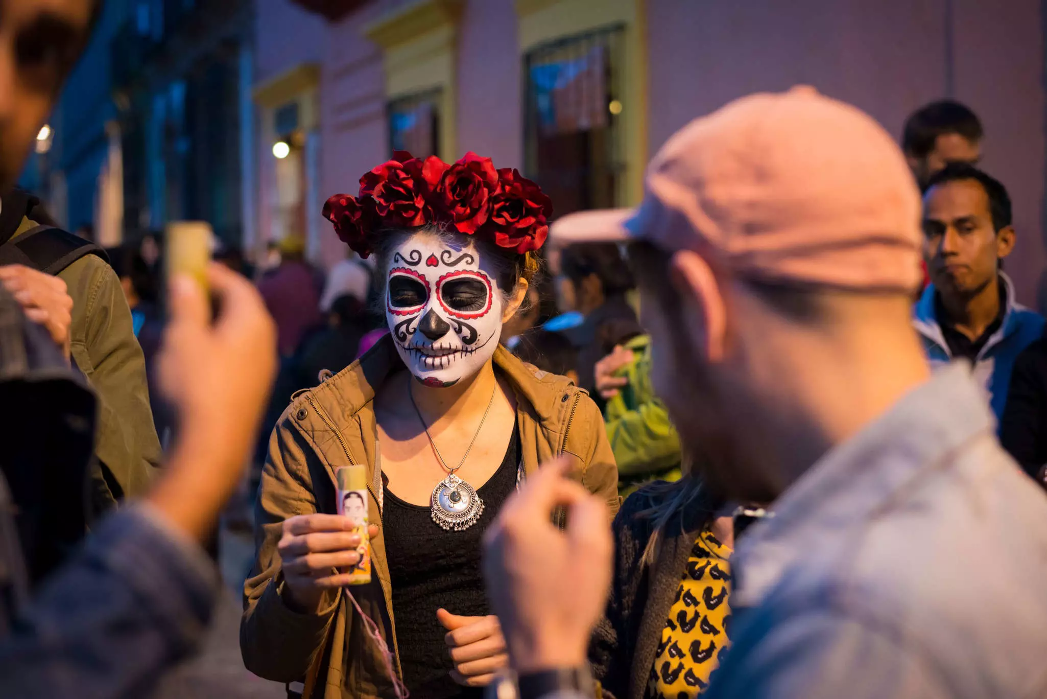 Day of the Dead celebrations in Oaxaca City. Joel Carillet/Getty Images