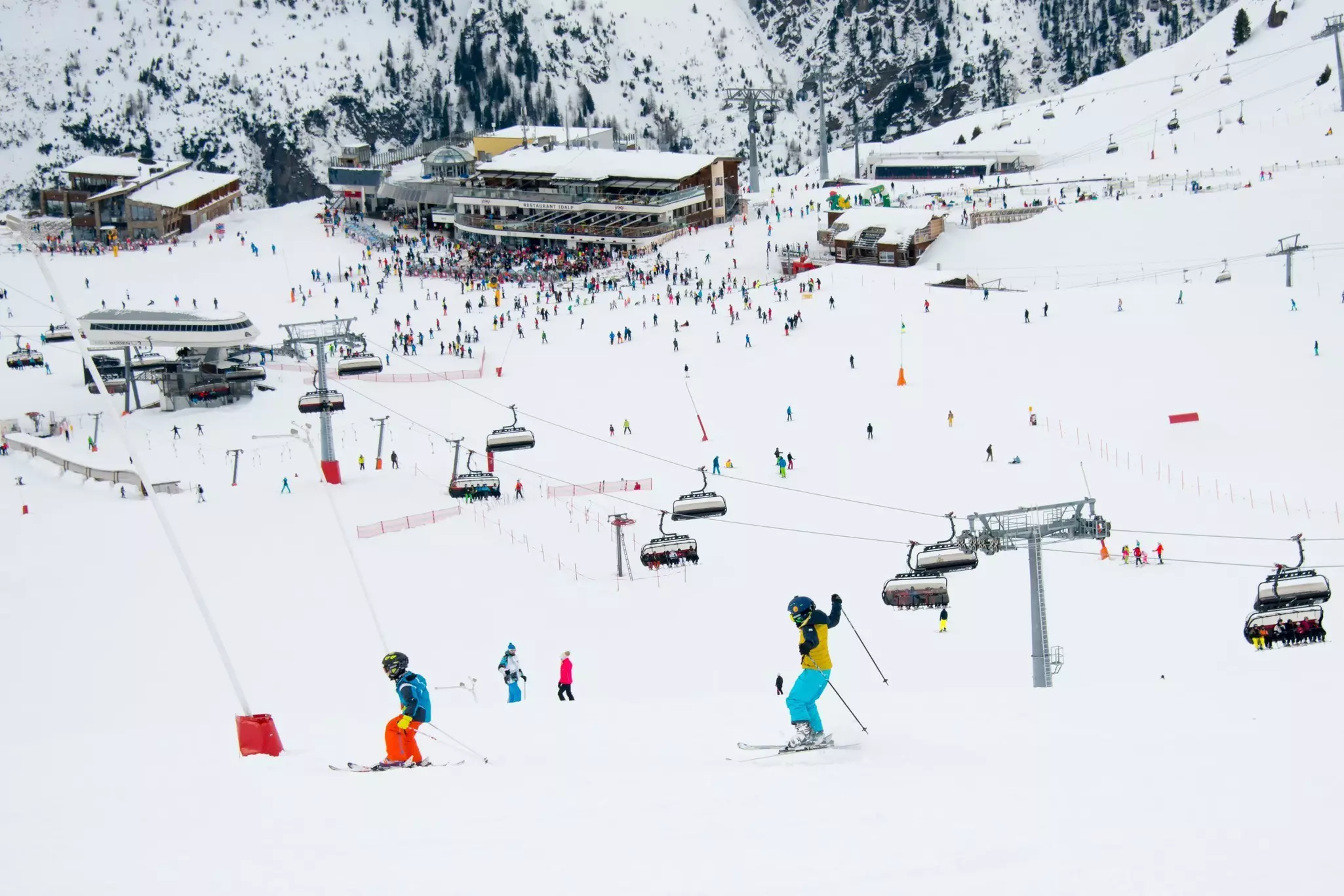 Ischgl is a popular resort in the Alps © Paul Biris via Getty Images