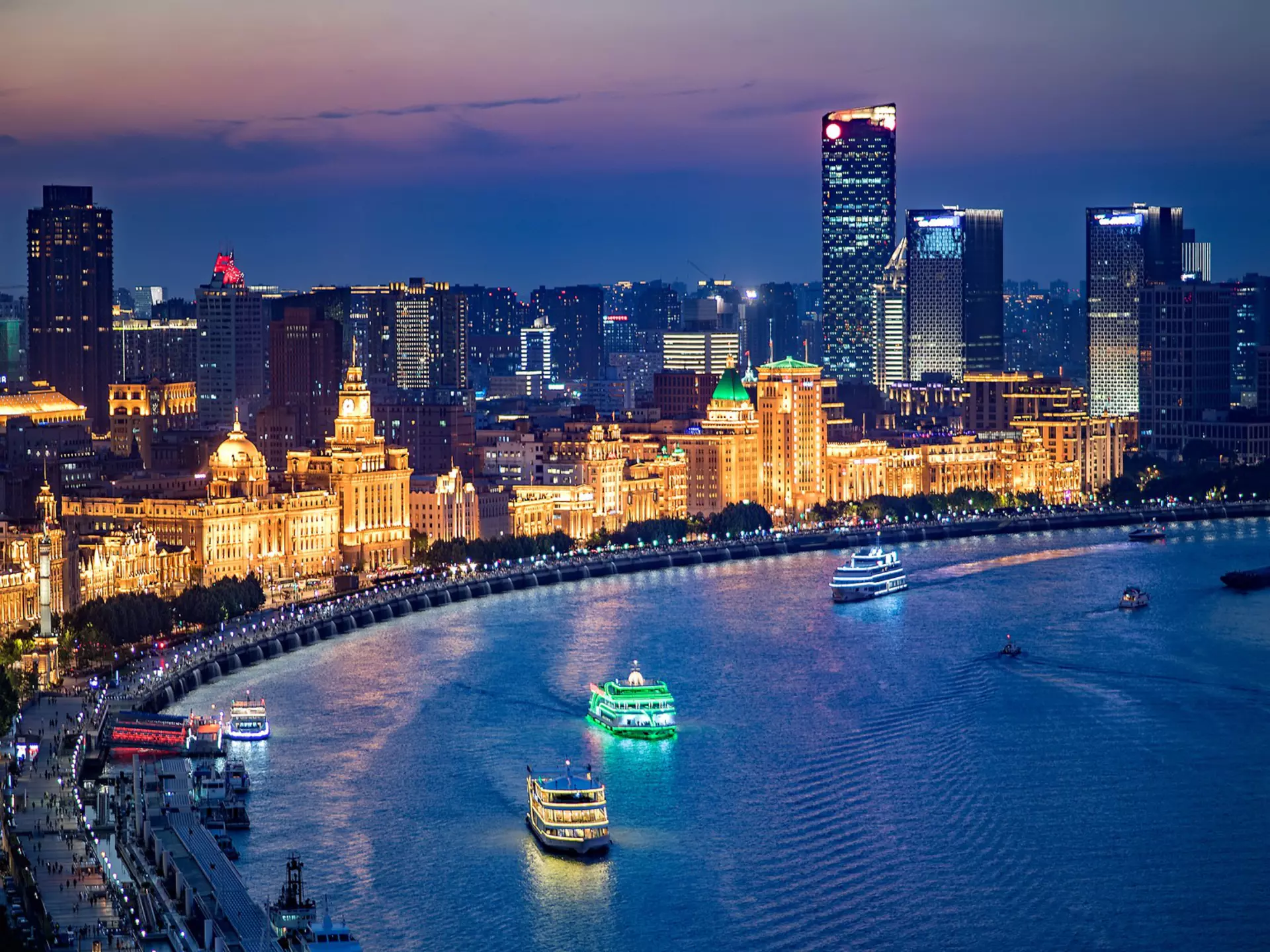 Shanghai has one of China's most iconic skylines. Yunqing Shi/Shutterstock