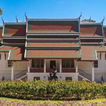 Bhubing Rajanives Palace in Doi Buak Ha, Muang District, Chiang Mai, Thailand.