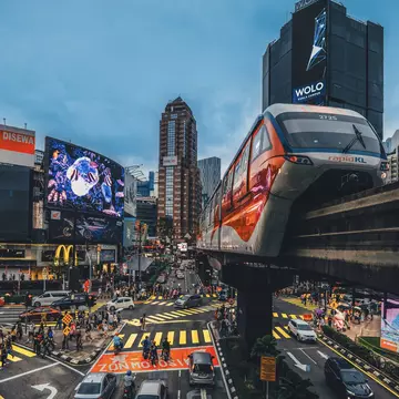 Here’s a complete guide to getting around Malaysia, including within cities and towns. Getty Images