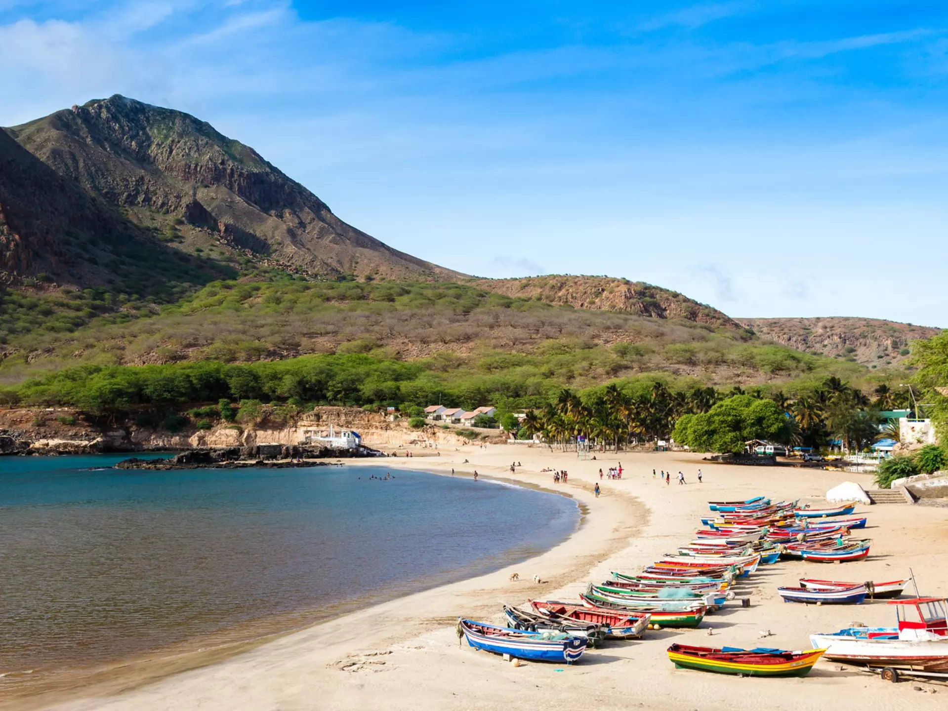 Tarrafal beach on the island of Santiago, Cabo Verde. Samuel Borges Photography/Shutterstock