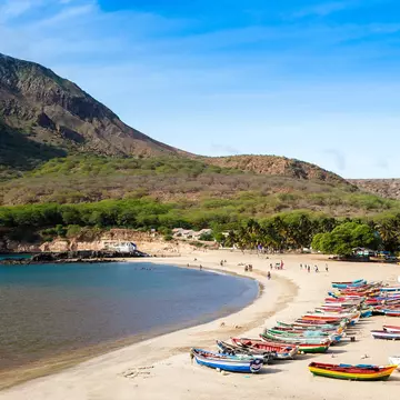 Tarrafal beach on the island of Santiago, Cabo Verde. Samuel Borges Photography/Shutterstock