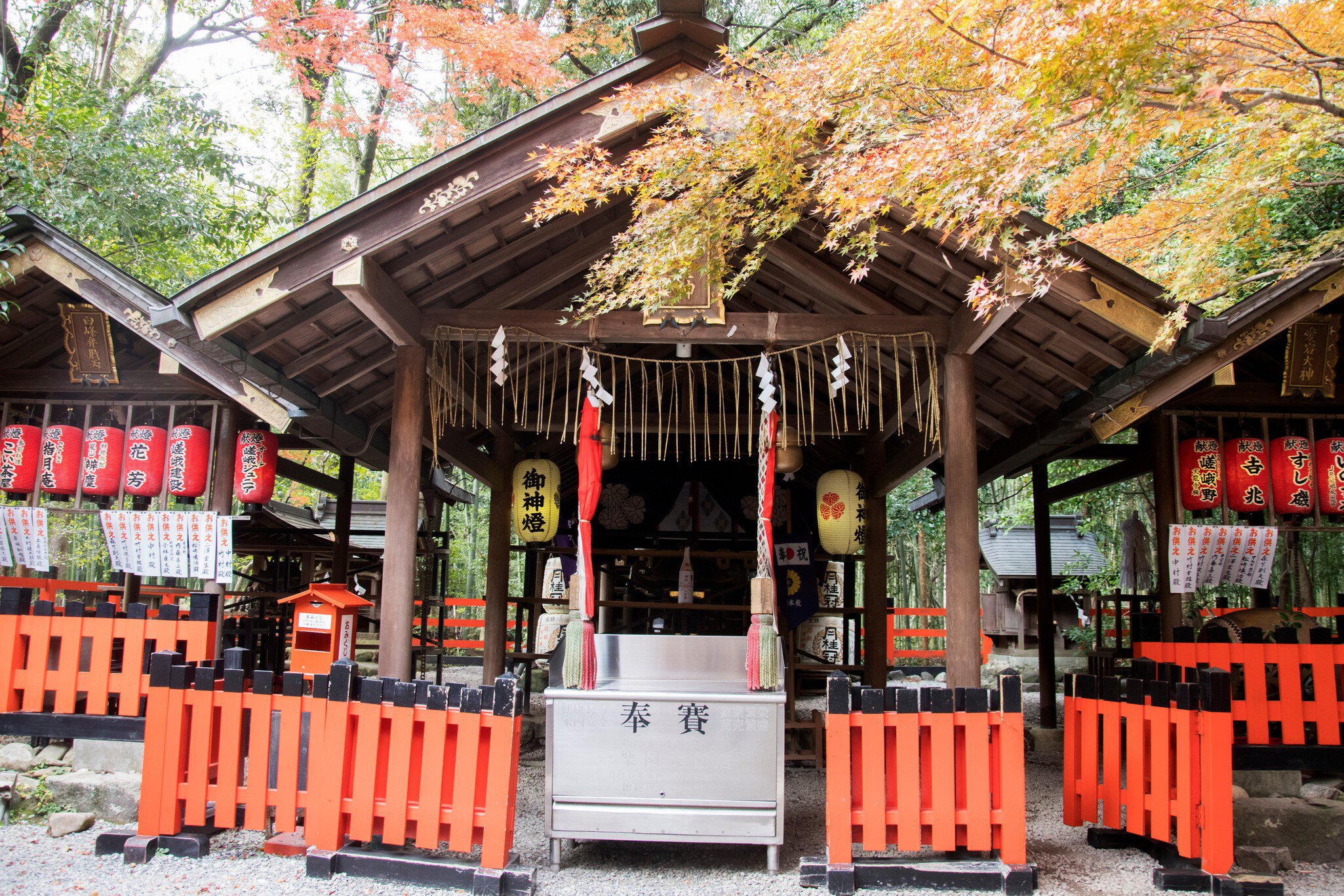 Kyoto, Japan-26 Nov, 2019: Nonomiya-jinja in Kyoto. A Shinto shrine in the Arashiyama district on the west side of the city of Kyoto in Kyoto prefecture, License Type: media, Download Time: 2026-05-27T17:44:16.000Z, User: LP_NZhan, Editorial: true, purchase_order: 65050 - Digital Destinations and Articles, job: App Content, client: Lonely Planet App, other: Nadine Zhan