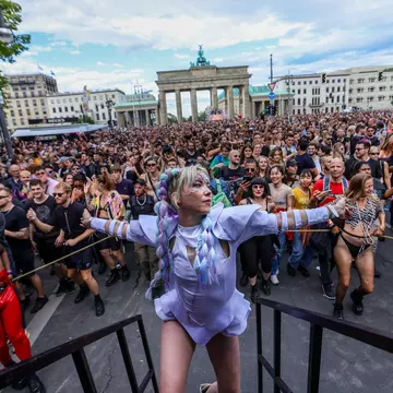 The successor to Berlin’s legendary Love Parade, Rave the Planet returns for its second outing this July © Omer Messinger / Getty Images