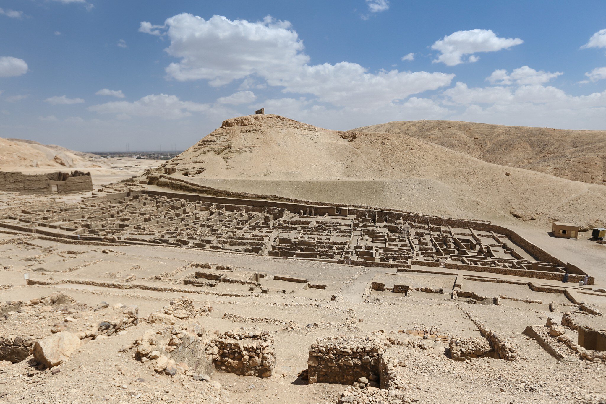 Deir el-Medina Village in Luxor City, Egypt