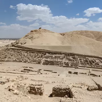 Deir el-Medina Village in Luxor City, Egypt