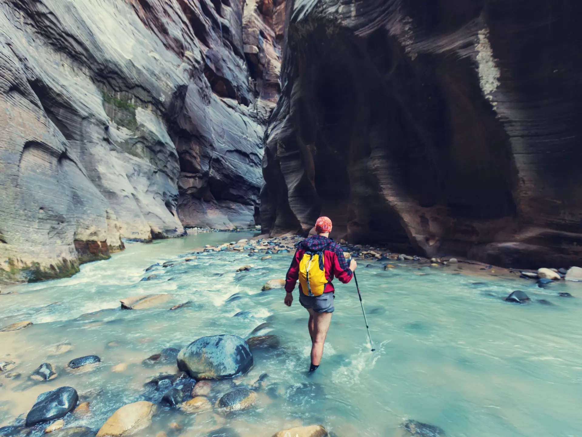 If you hike to the Narrows from the bottom, you don't need a permit © Galyna Andrushko/Shutterstock