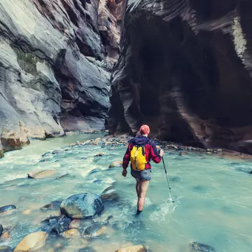 If you hike to the Narrows from the bottom, you don't need a permit © Galyna Andrushko/Shutterstock