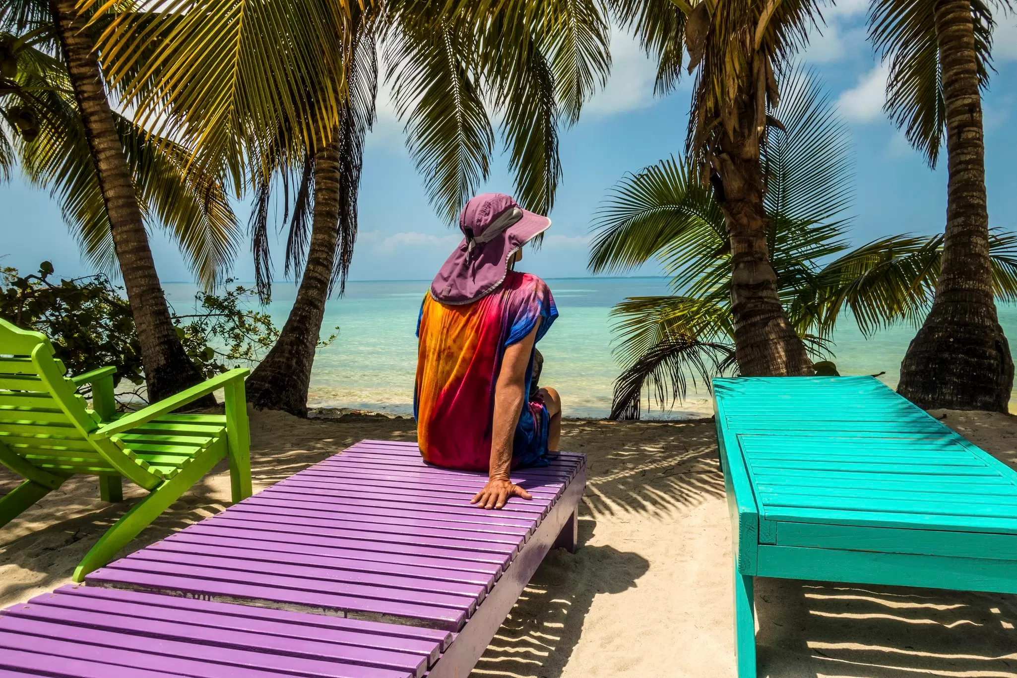 Lounging in Belize. CampPhoto/Getty Images