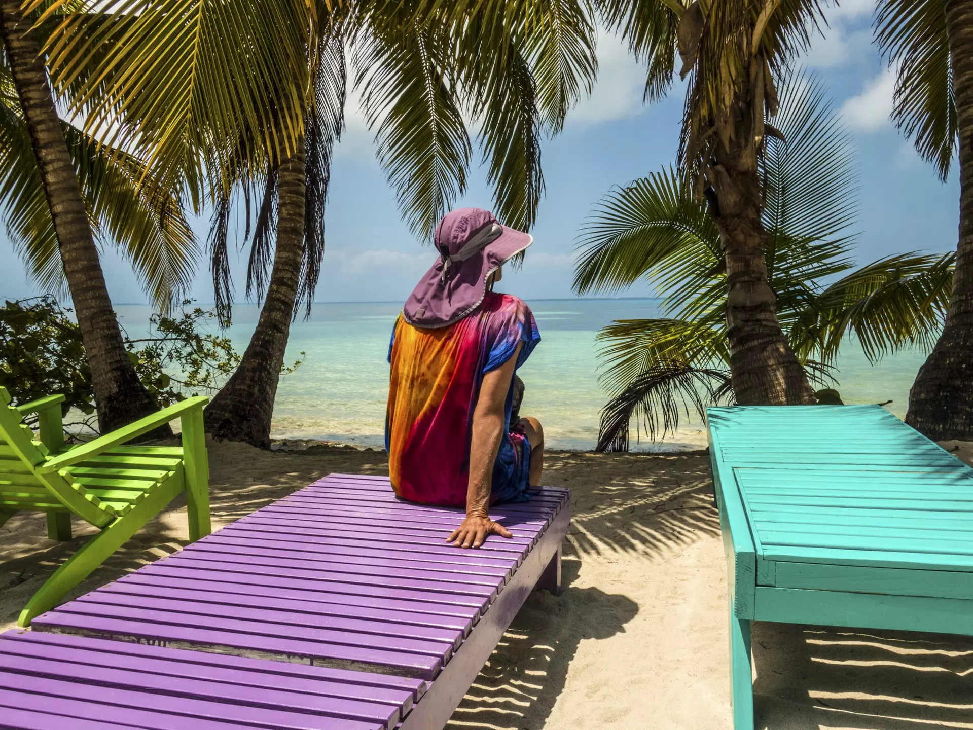 Lounging in Belize. CampPhoto/Getty Images