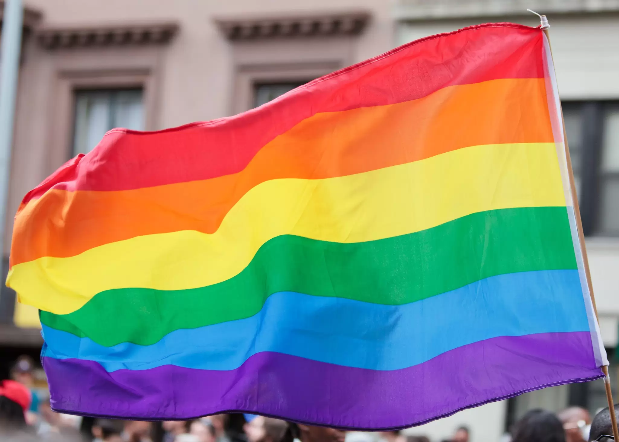 A colorful Pride celebration