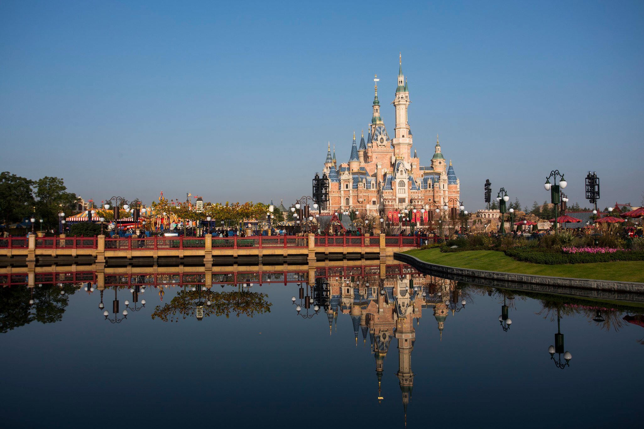 Shanghai,China-December 31,2016: Happy people visiting famous castle in Shanghai Disneyland Park,which is officially confirmed to open on June 16th, 2016.
638619852
Travel Destinations, Horizontal, Lifestyles, Color Image, Multi Colored, Amusement Park, People, Fun, Finance and Economy, Shanghai Disneyland, Tourist, Summer, Mickey Mouse, Architecture, City, Childhood, Shanghai, Disneyland - California, Recreational Pursuit, Outdoors, China - East Asia, Day, Vacations, Photography, Asia, Disney, Street, Business Finance and Industry, Public Park, Built Structure, China, Facade, Child, Vertical, Activity, Finance, Famous Place, Relaxation, Walking, Business