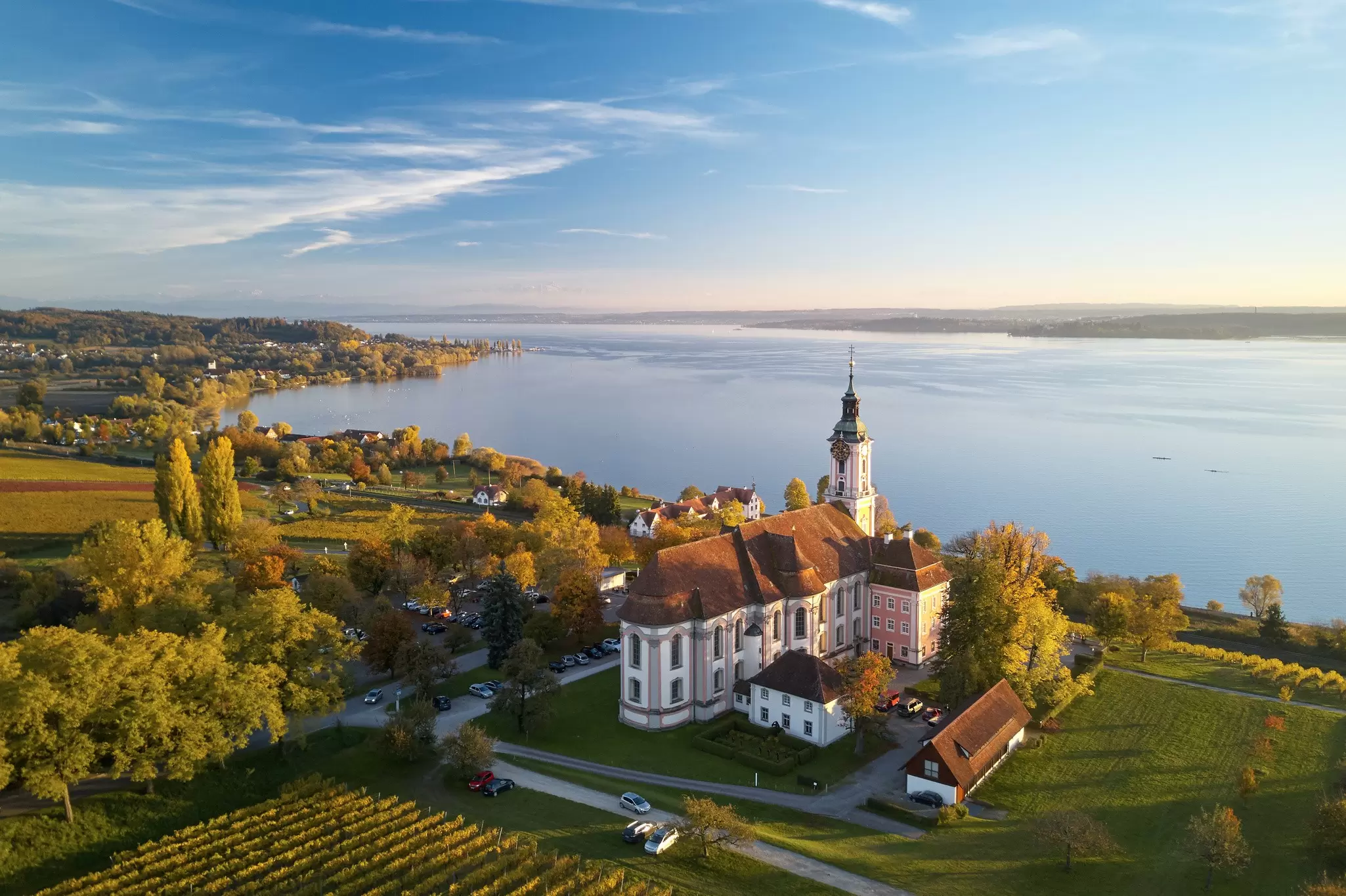 The German side of Lake Constance, known as Bodensee, is an alternative to more popular wine regions.  Adobe Stock
