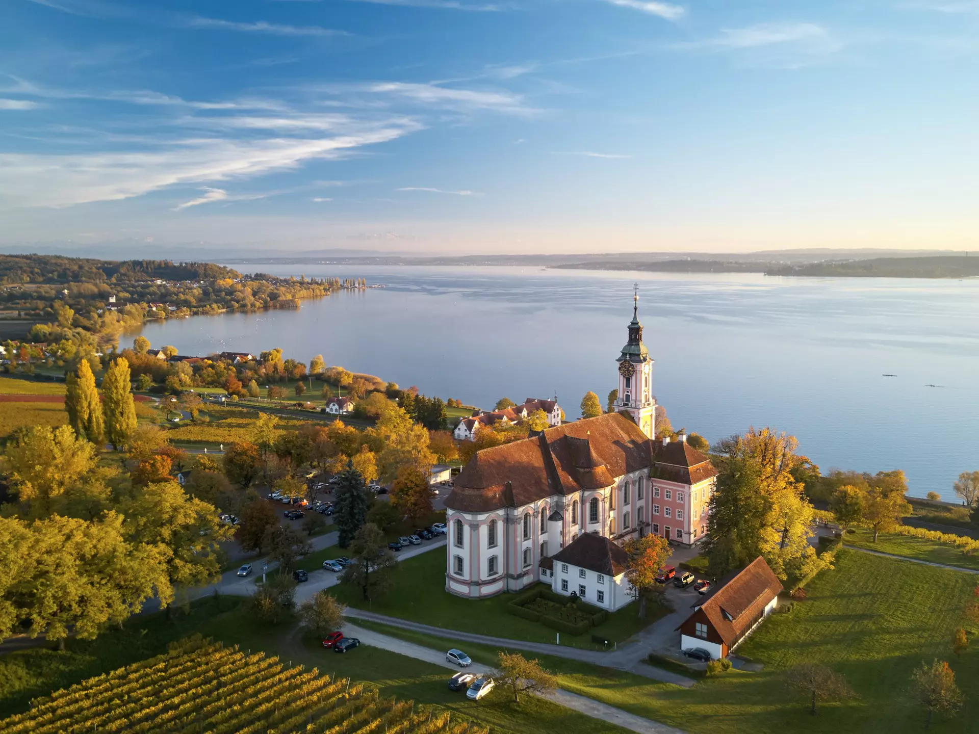 The German side of Lake Constance, known as Bodensee, is an alternative to more popular wine regions.  Adobe Stock