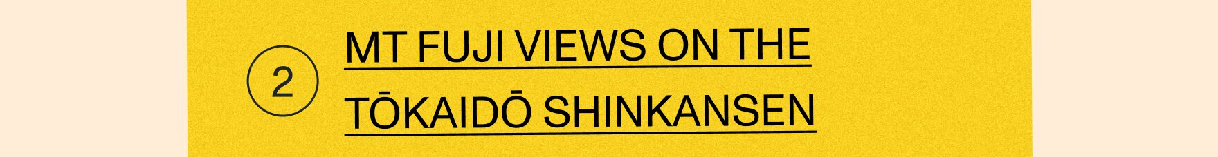 Mt Fuji views on the Tōkaidō Shinkansen