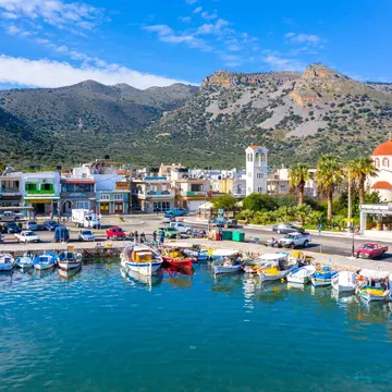 Elounda harbor, Crete. Georgios Tsichlis/Shutterstock