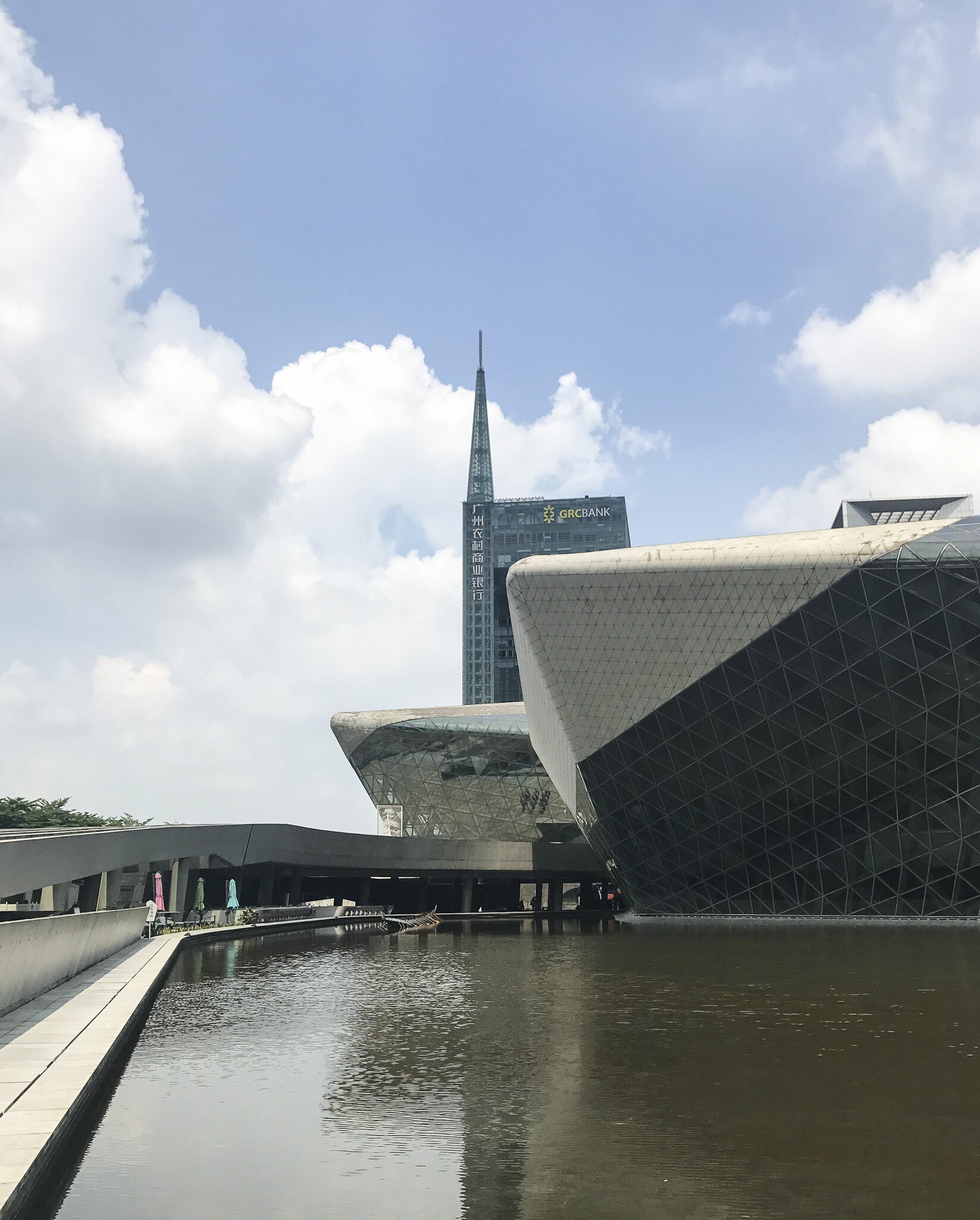 Zaha Hadid's Guangzhou Opera House.