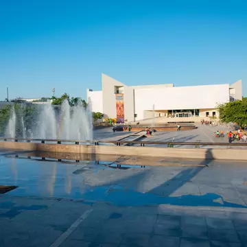 Monterrey Nuevo Leon, Mexico. July 19, 2019.  Mexican History Museum exterior. " Museo de Historia  Mexicana".; Shutterstock ID 1456592540; purchase_order: 65050; job: POIs; client: Lonely Planet; other: digital download