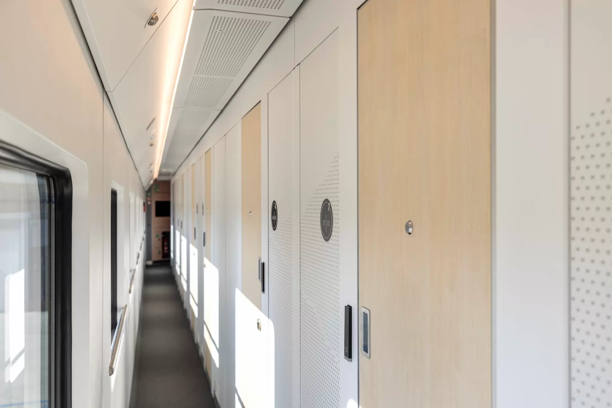 The new Nightjet sleeper train fleet has individual compartments called mini cabins © ÖBB_Harald Eisenberger