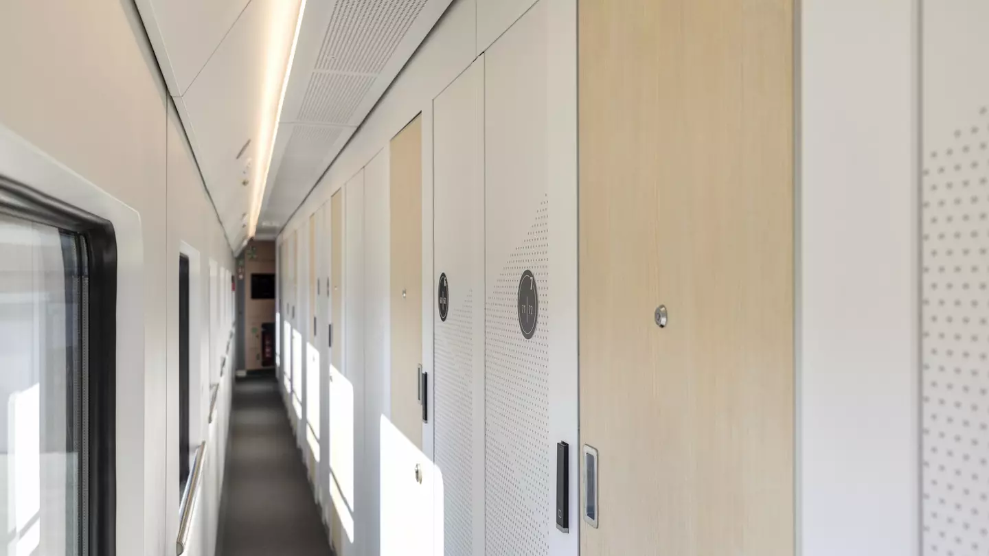 The new Nightjet sleeper train fleet has individual compartments called mini cabins © ÖBB_Harald Eisenberger