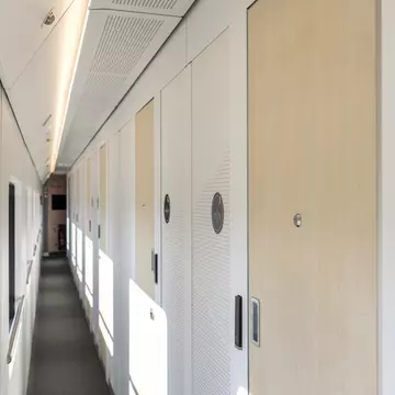 The new Nightjet sleeper train fleet has individual compartments called mini cabins © ÖBB_Harald Eisenberger