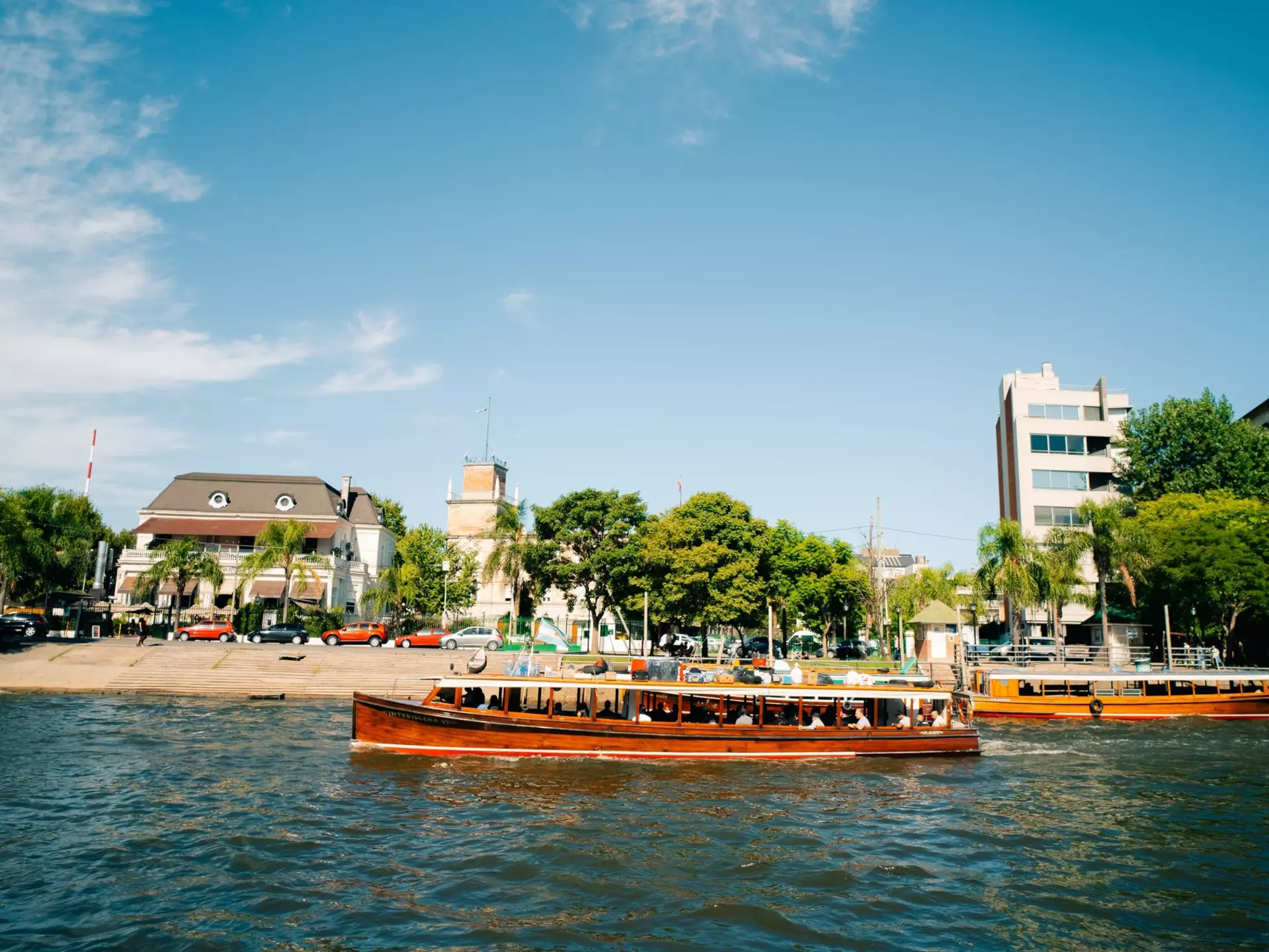Boats on the Tigre River, Buenos Aires, Argentina. Brester Irina / Shutterstock