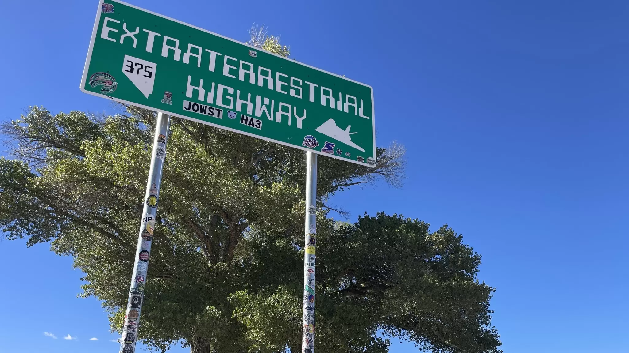 The route from Las Vegas to Great Basin National Park includes the Extraterrestrial Highway © Laura Motta / Lonely Planet