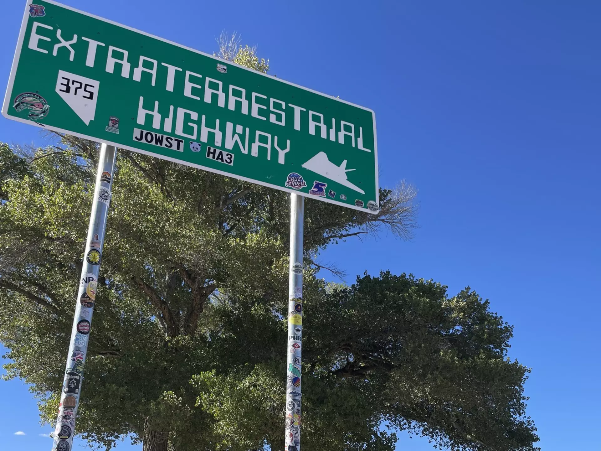 The route from Las Vegas to Great Basin National Park includes the Extraterrestrial Highway © Laura Motta / Lonely Planet