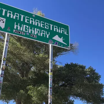 The route from Las Vegas to Great Basin National Park includes the Extraterrestrial Highway © Laura Motta / Lonely Planet