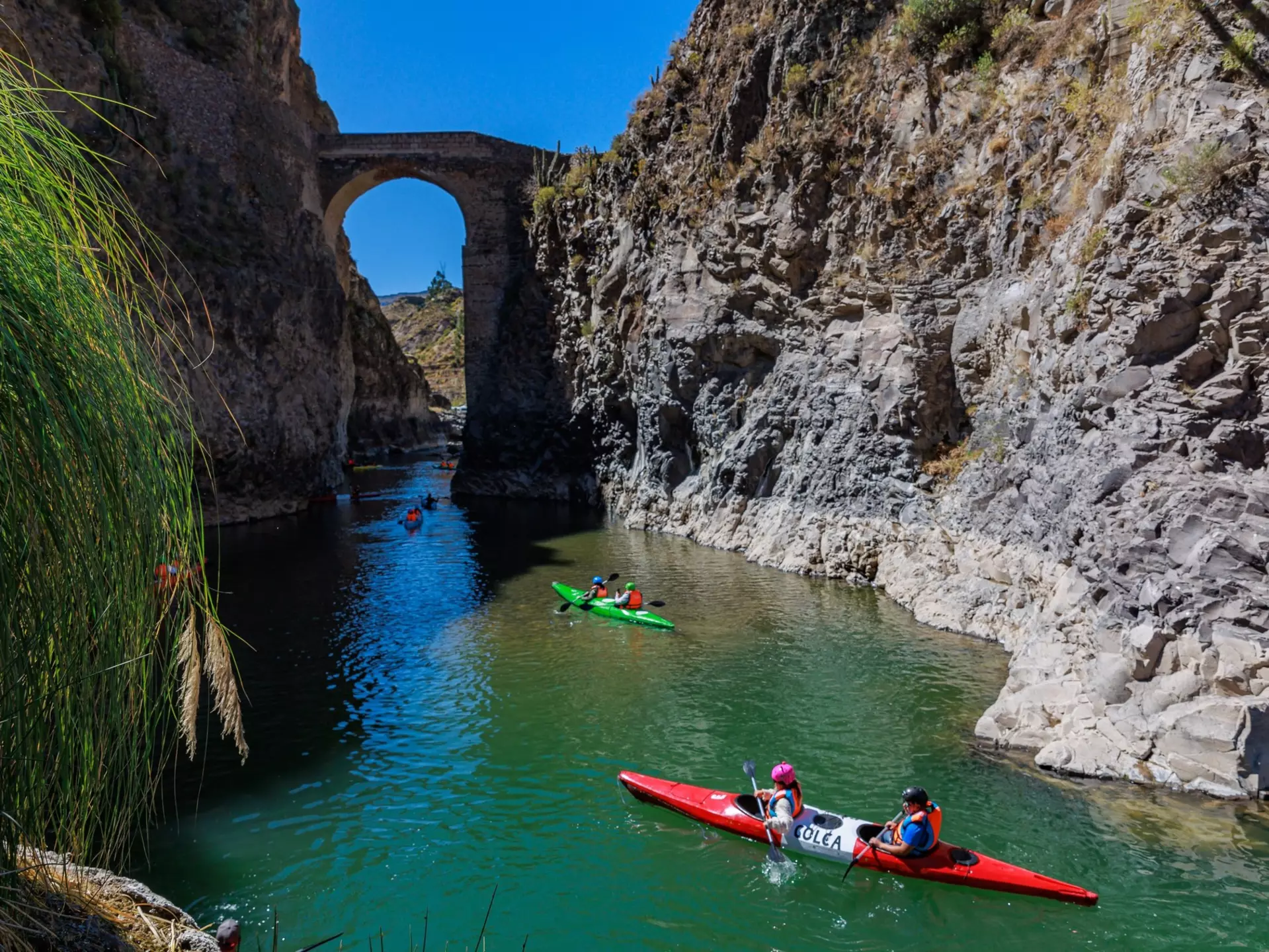 Kayaking in Arequipa. Milton Rodriguez/Shutterstock