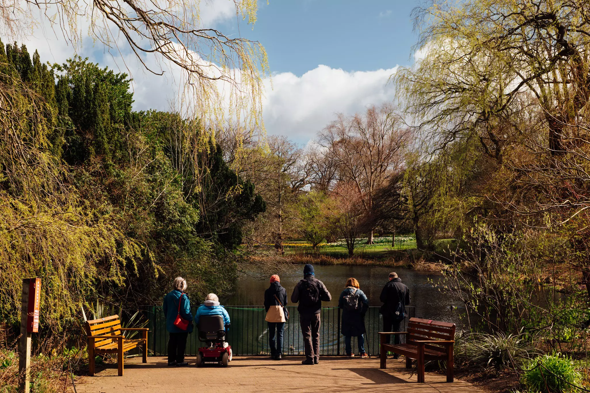Royal Botanic Garden, Edinburgh, Scotland. March 2026.