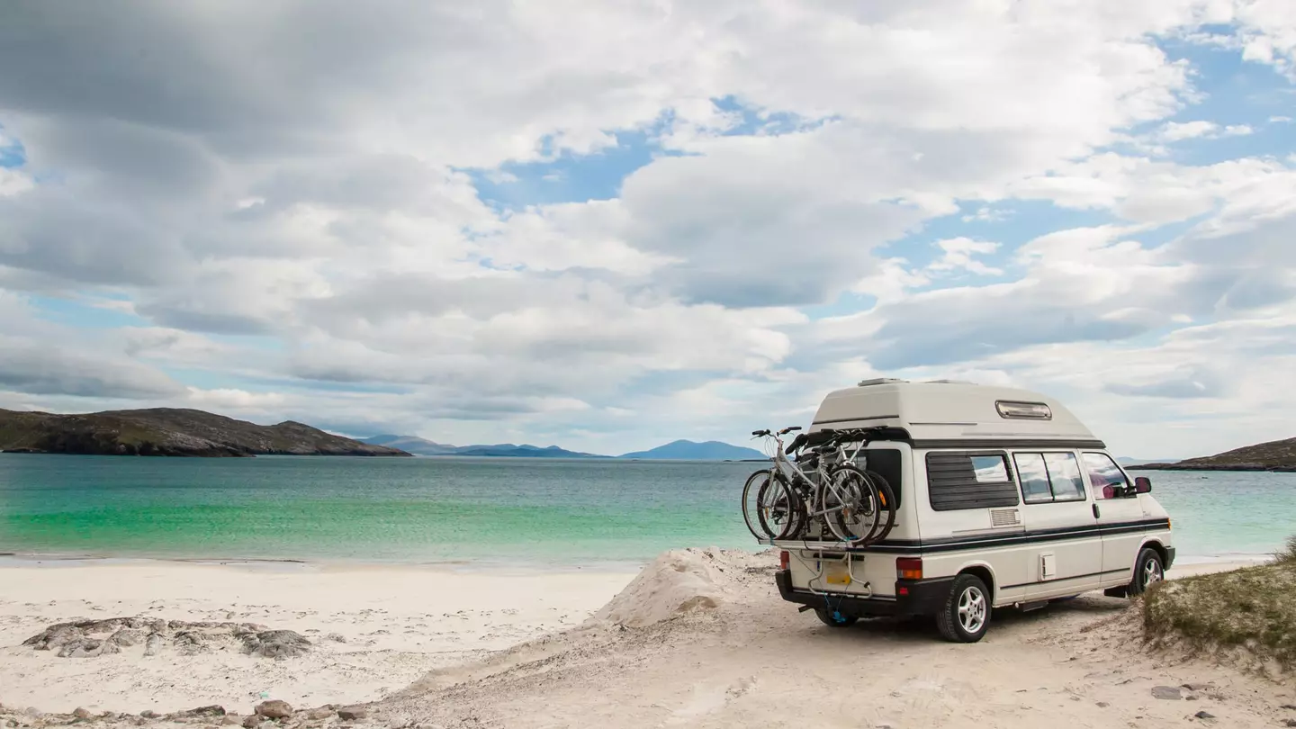 The green waters and cream-coloured sands on the island of Lewis can make you stop in your tracks. DrimaFilm / Shutterstock