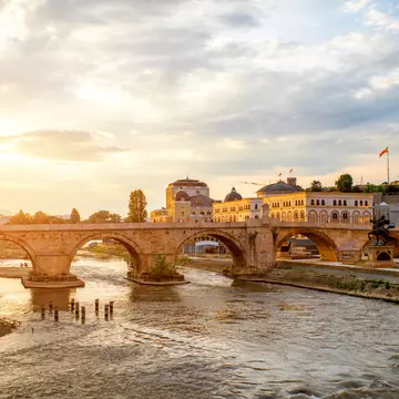 View on Stone bridge