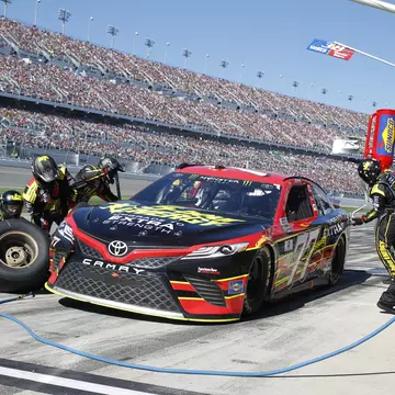 February 26, 2017 - Daytona Beach, Florida, USA: The Monster Energy NASCAR Cup Series teams take to the track for the Daytona 500 at Daytona International Speedway in Daytona Beach, Florida.