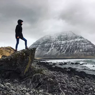 Hiking near Ísafjörður in Iceland's Westfjords. Hana Masovic/Eyeem/Getty Images