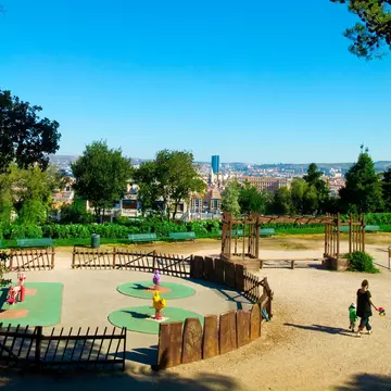 Designed by Varre in the 19th century, the Jardin de la Colline Puget is the oldest public garden in Marseille, Bouches-du-Rhône, France, Europe.