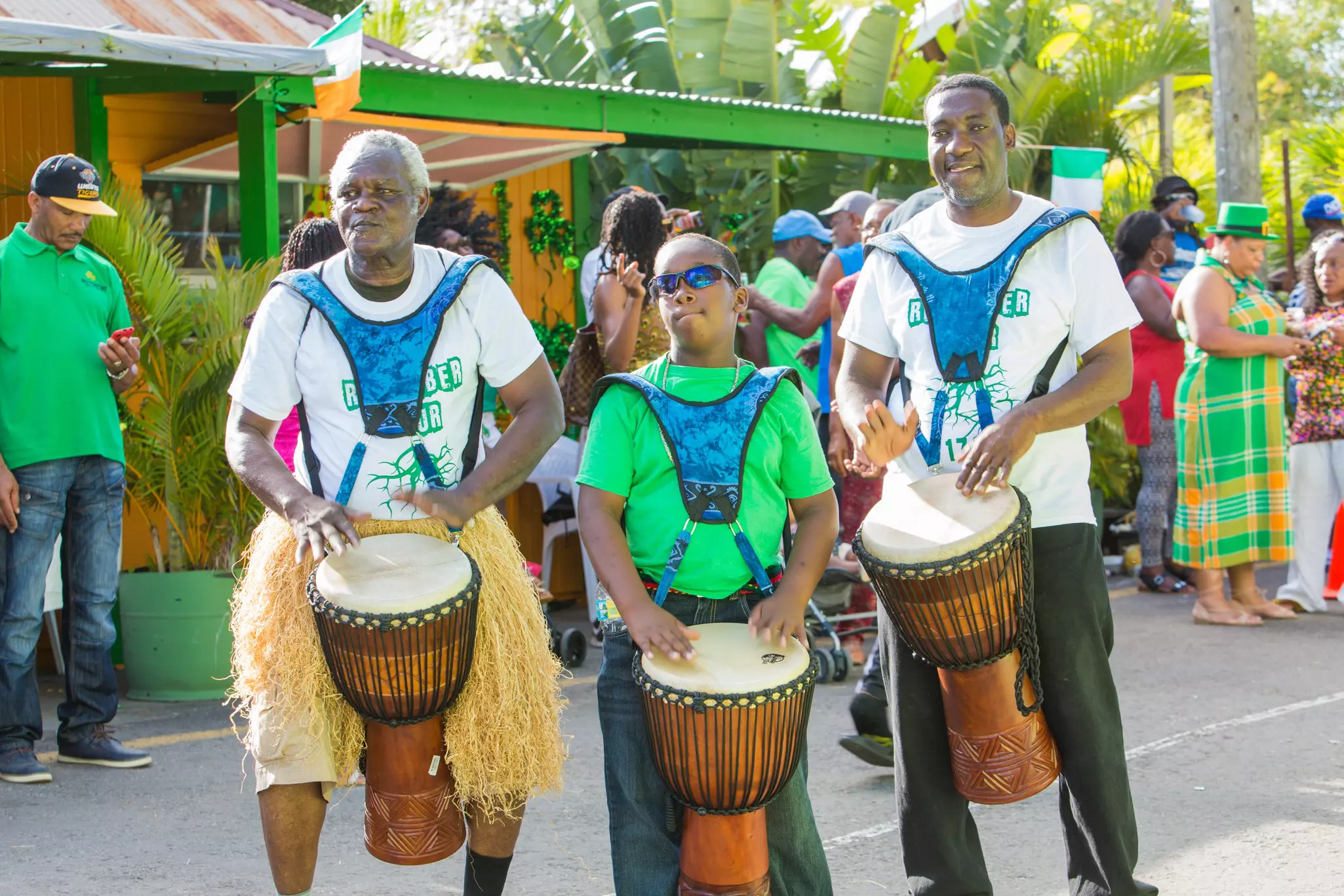 The parties get larger and longer the closer you get to St Patrick's Day © Montserrat Tourism Board