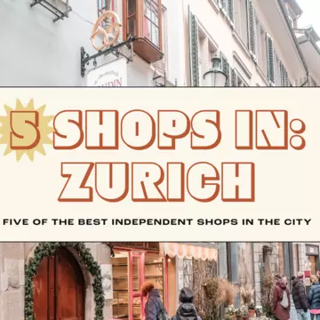 Beyond the luxury brands, Zurich's independent shopping scene is thriving © Getty Images